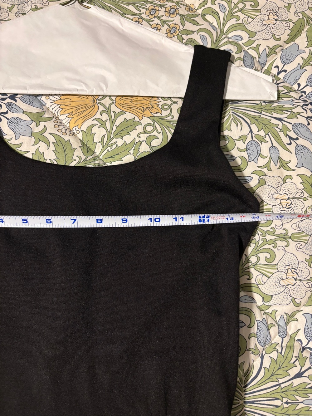 Sloan Symington Black Sleeveless Scoop Neck Fit-and-Flare Maxi Dress M (more S) - Picture 8 of 11